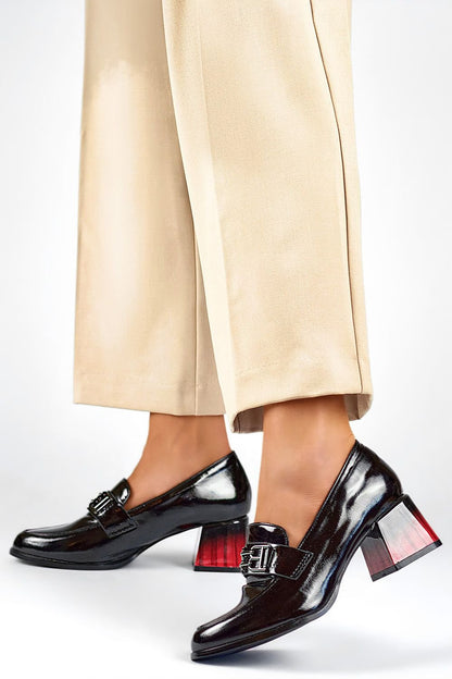  Escarpins talon large model 200446 PRIMO 