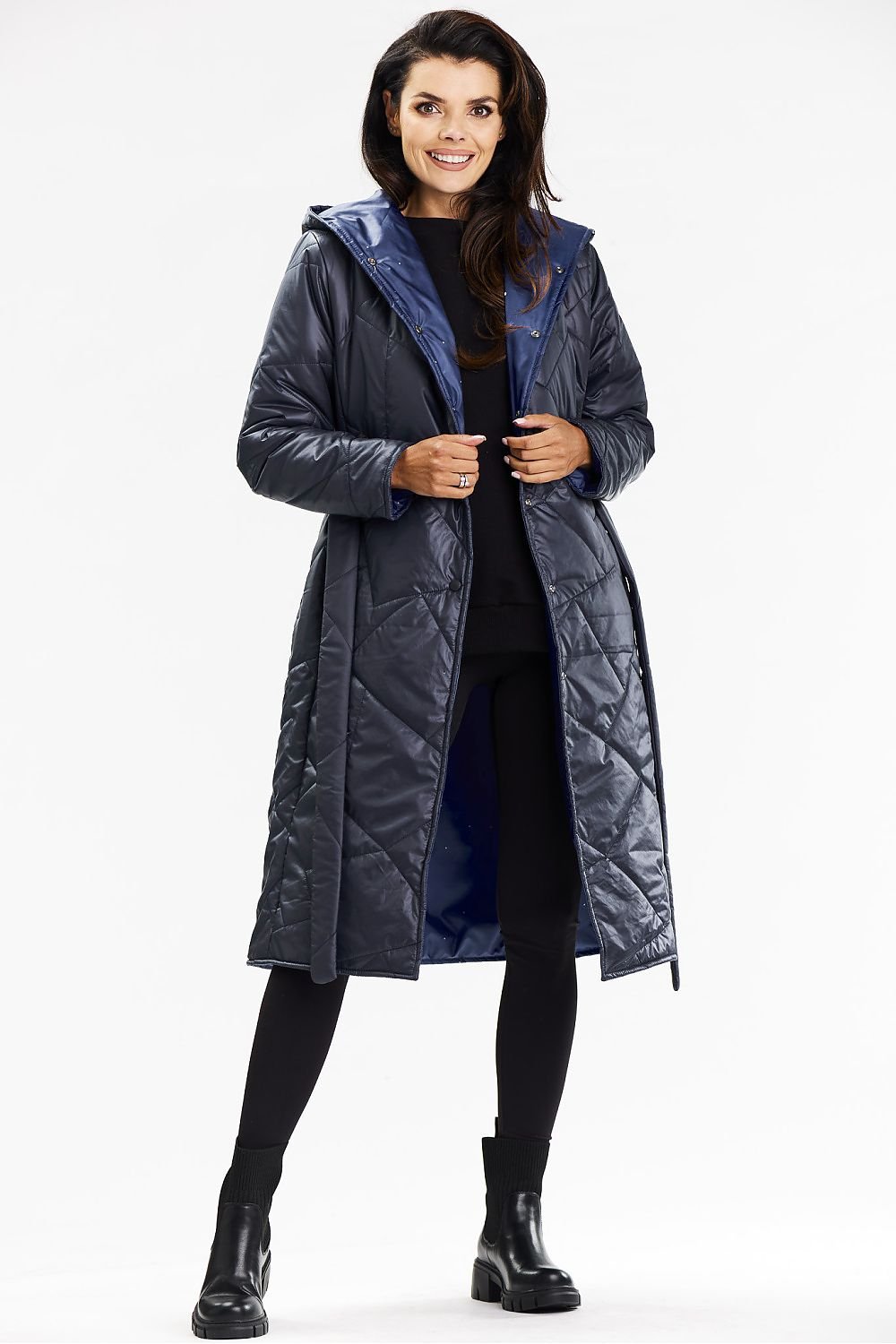  Manteau model 200546 awama 