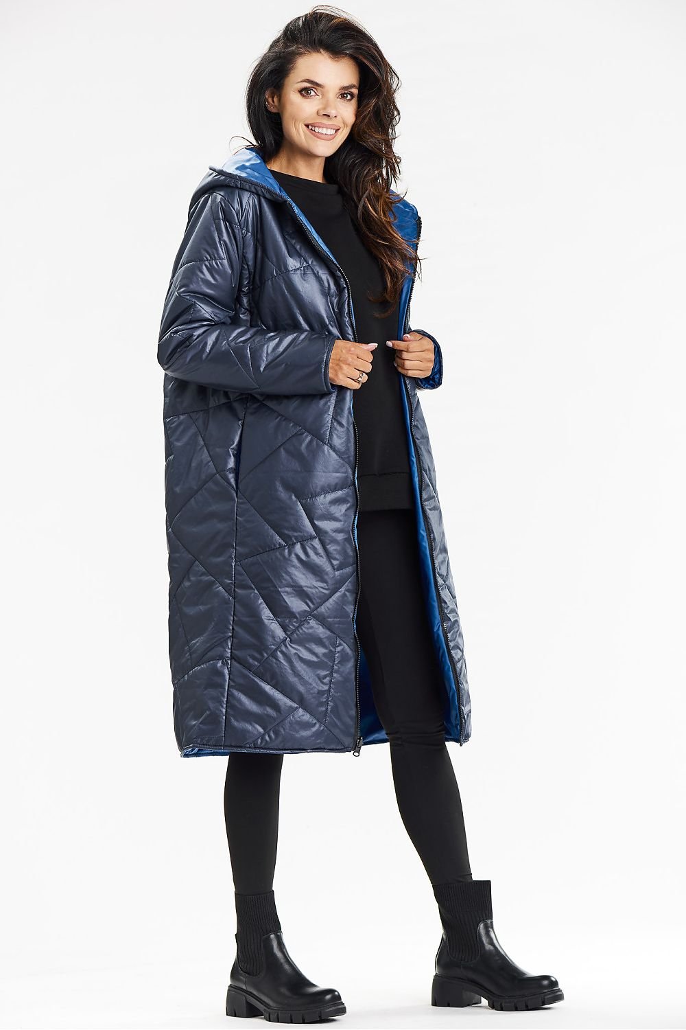  Manteau model 200548 awama 