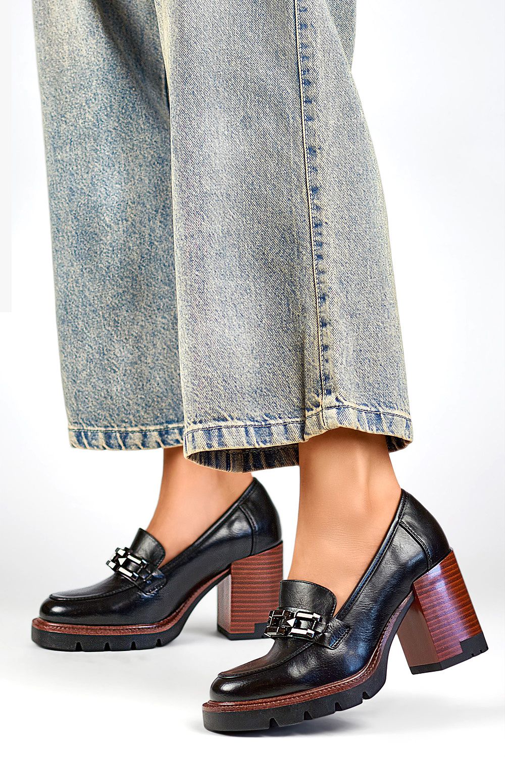  Escarpins talon large model 200872 PRIMO 