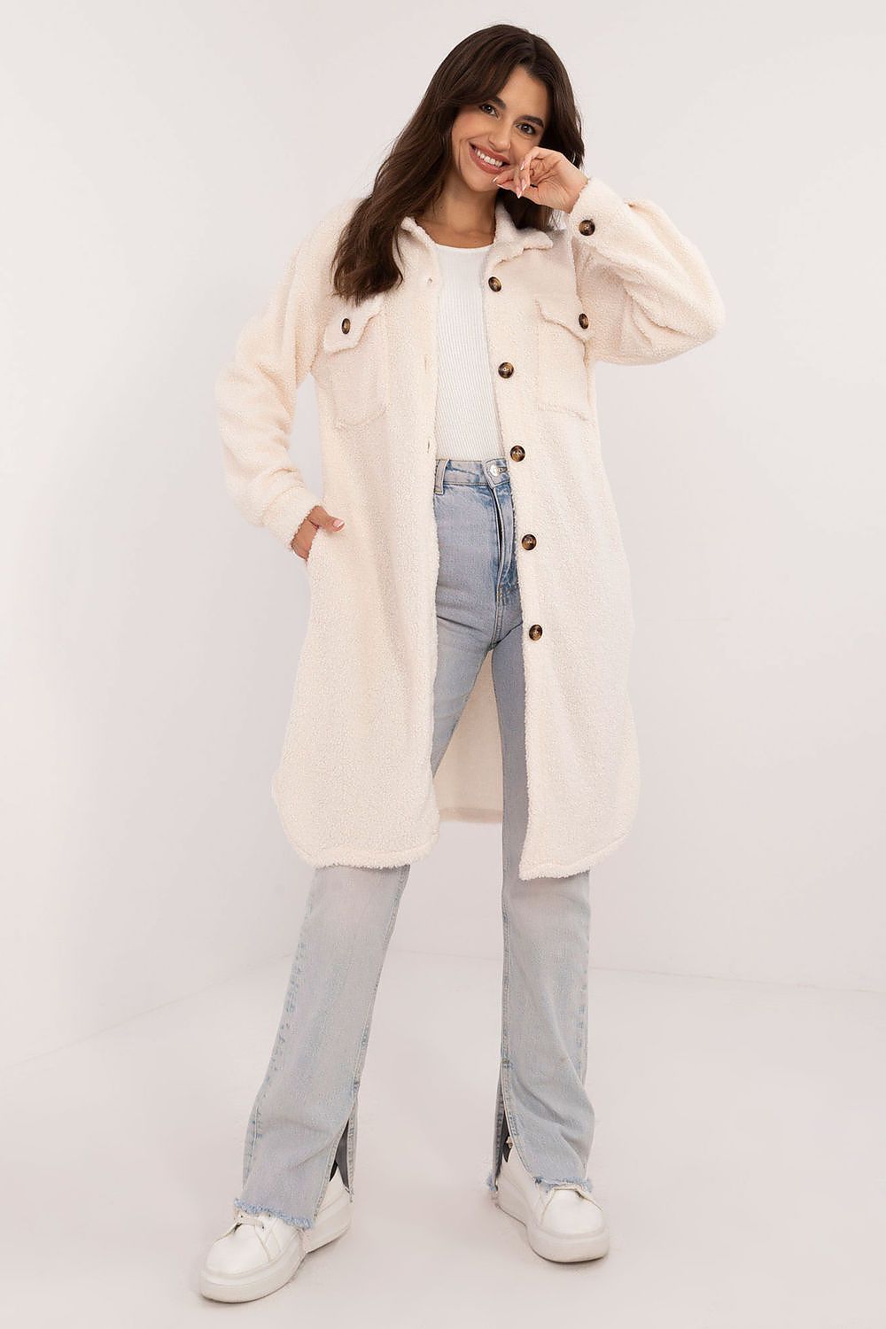  Chemise manche longue model 200992 Italy Moda 