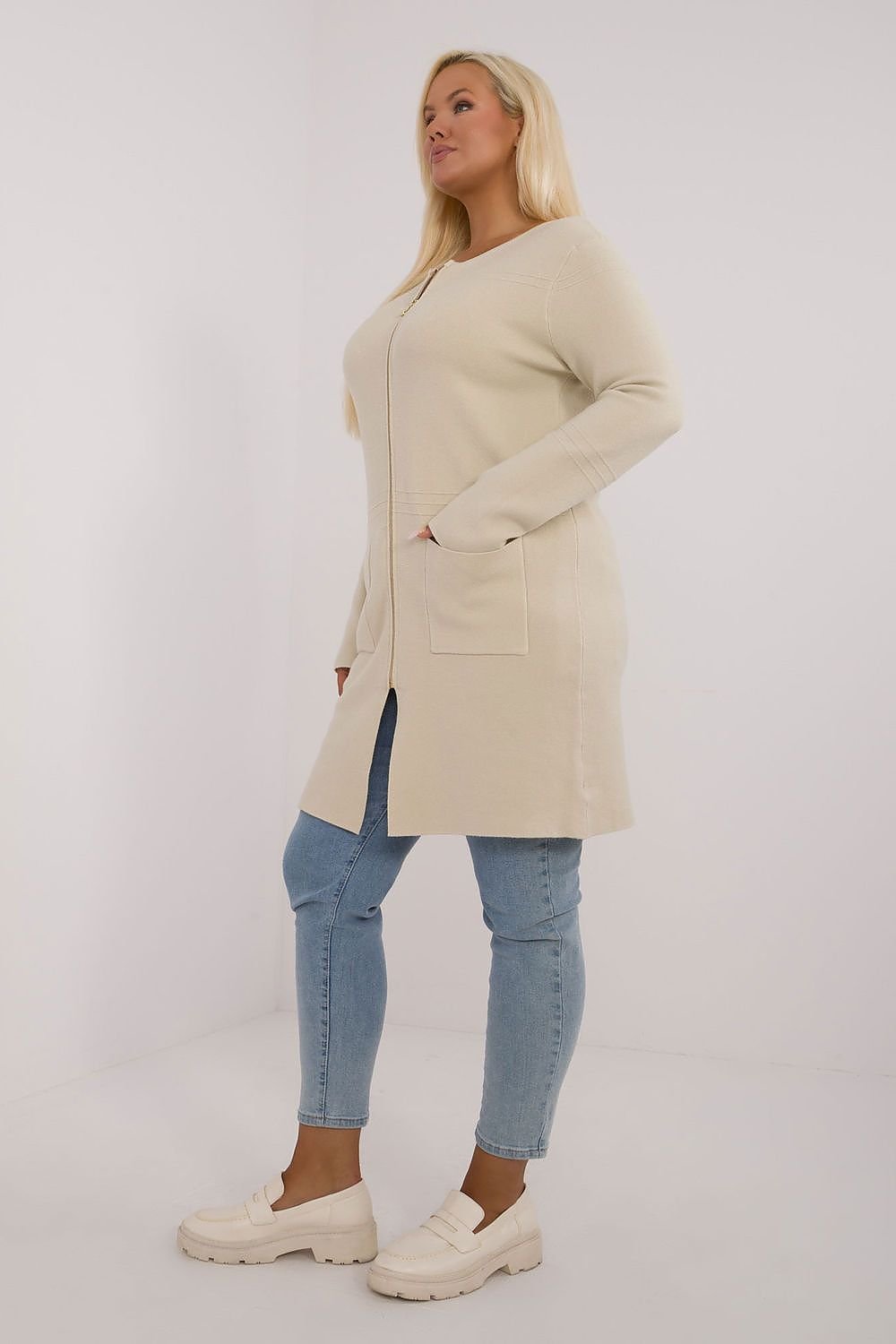 Plus size sweater model 201384 Factory Price