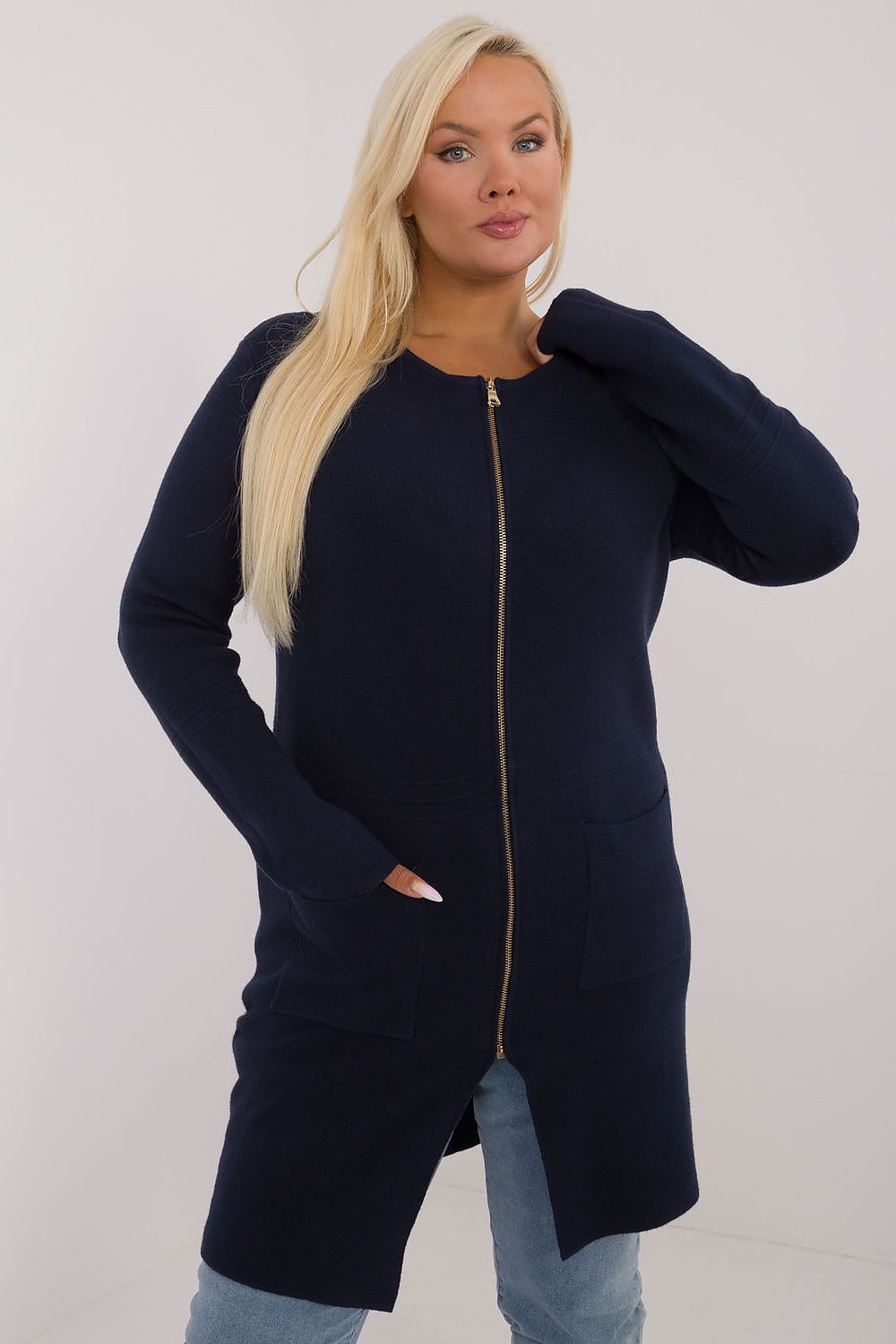 Plus size sweater model 201384 Factory Price