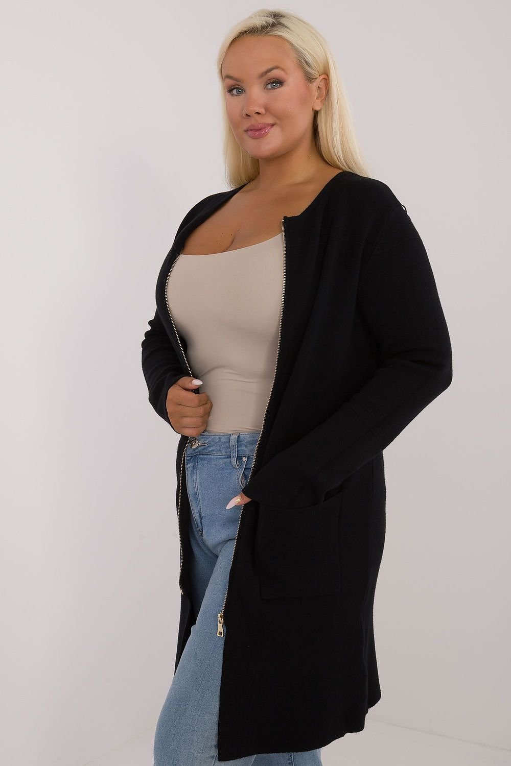 Plus size sweater model 201384 Factory Price
