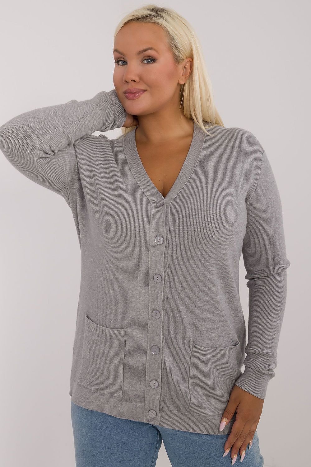 Plus size sweater model 201406 Factory Price