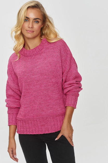 Sweater model 201814 Makadamia