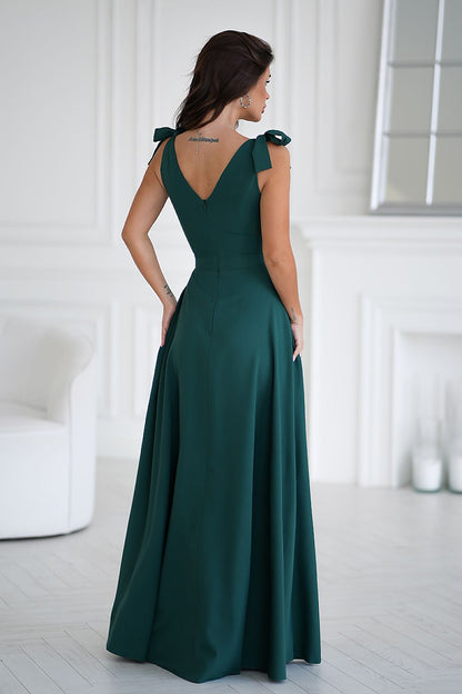  Robe longue model 202372 Bicotone 
