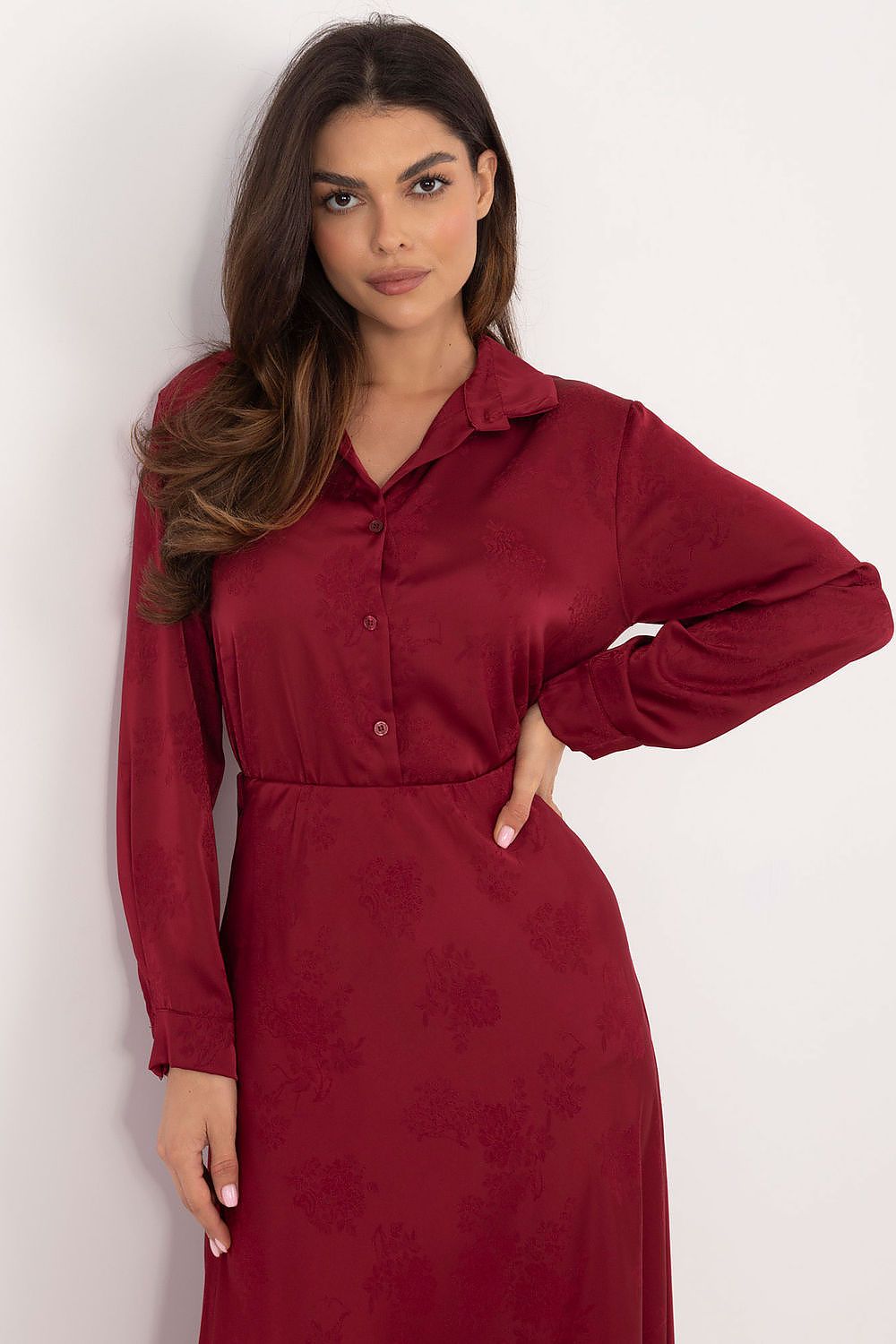  Chemise manche longue model 202528 Italy Moda 