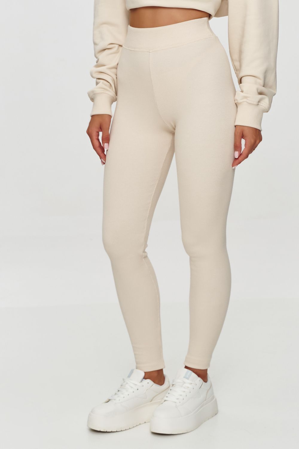  Leggings longues model 202954 Makadamia 