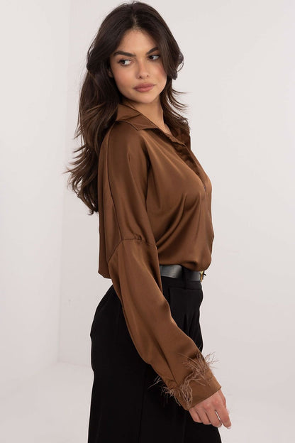  Chemise manche longue model 203104 Italy Moda 