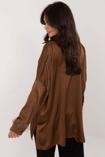  Chemise manche longue model 203104 Italy Moda 