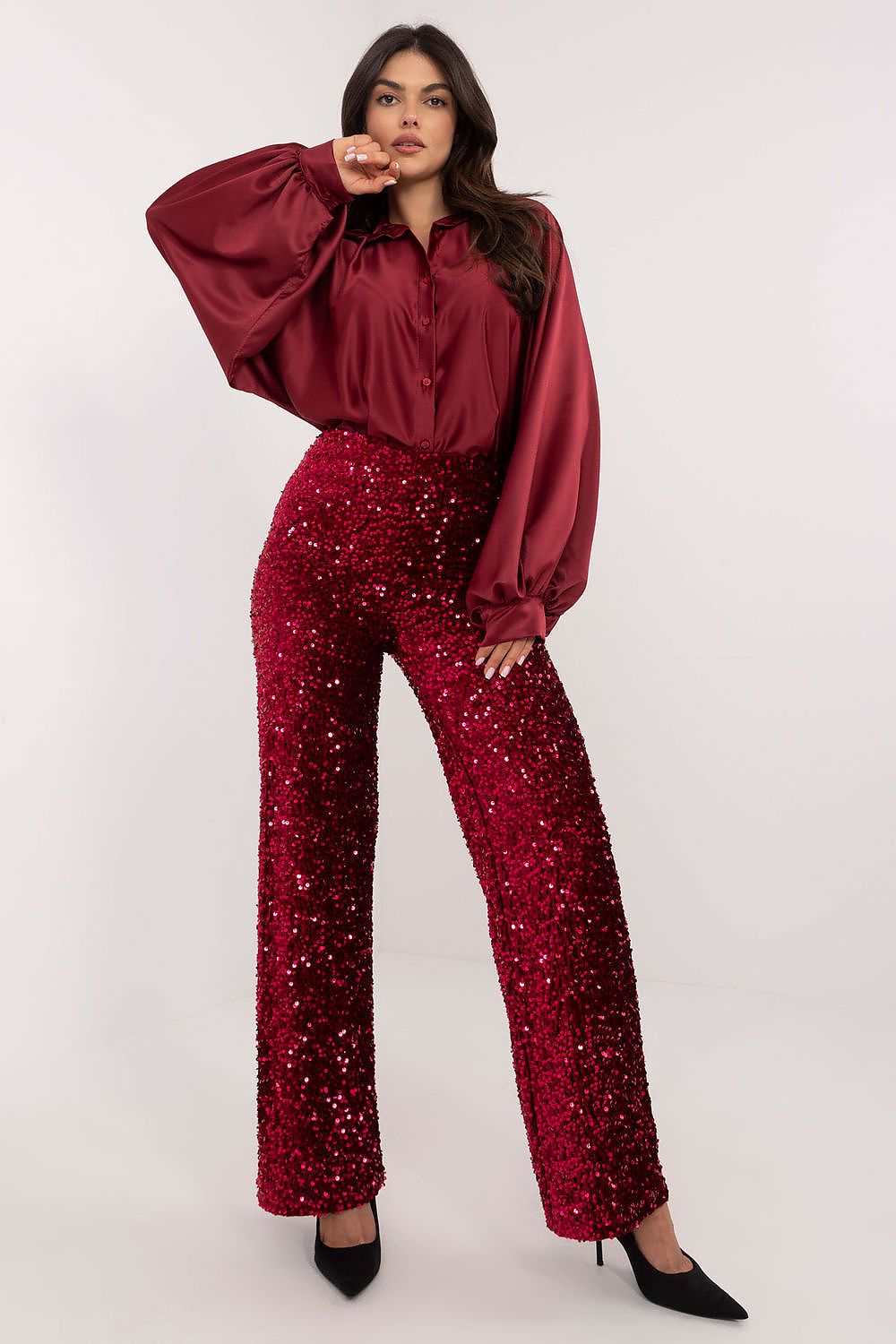  Pantalon femme model 203163 Italy Moda 