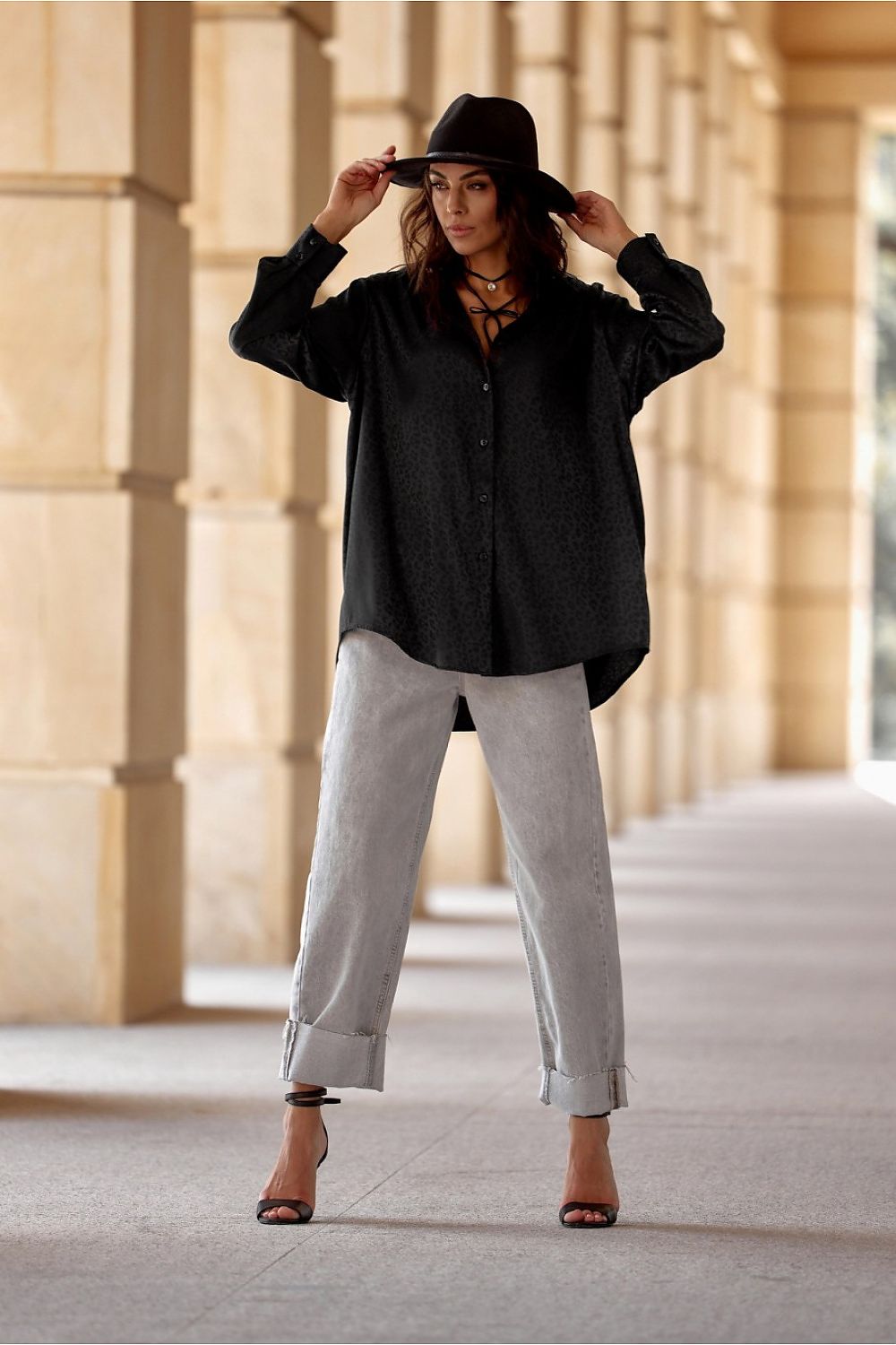  Chemise manche longue model 203285 Roco Fashion 