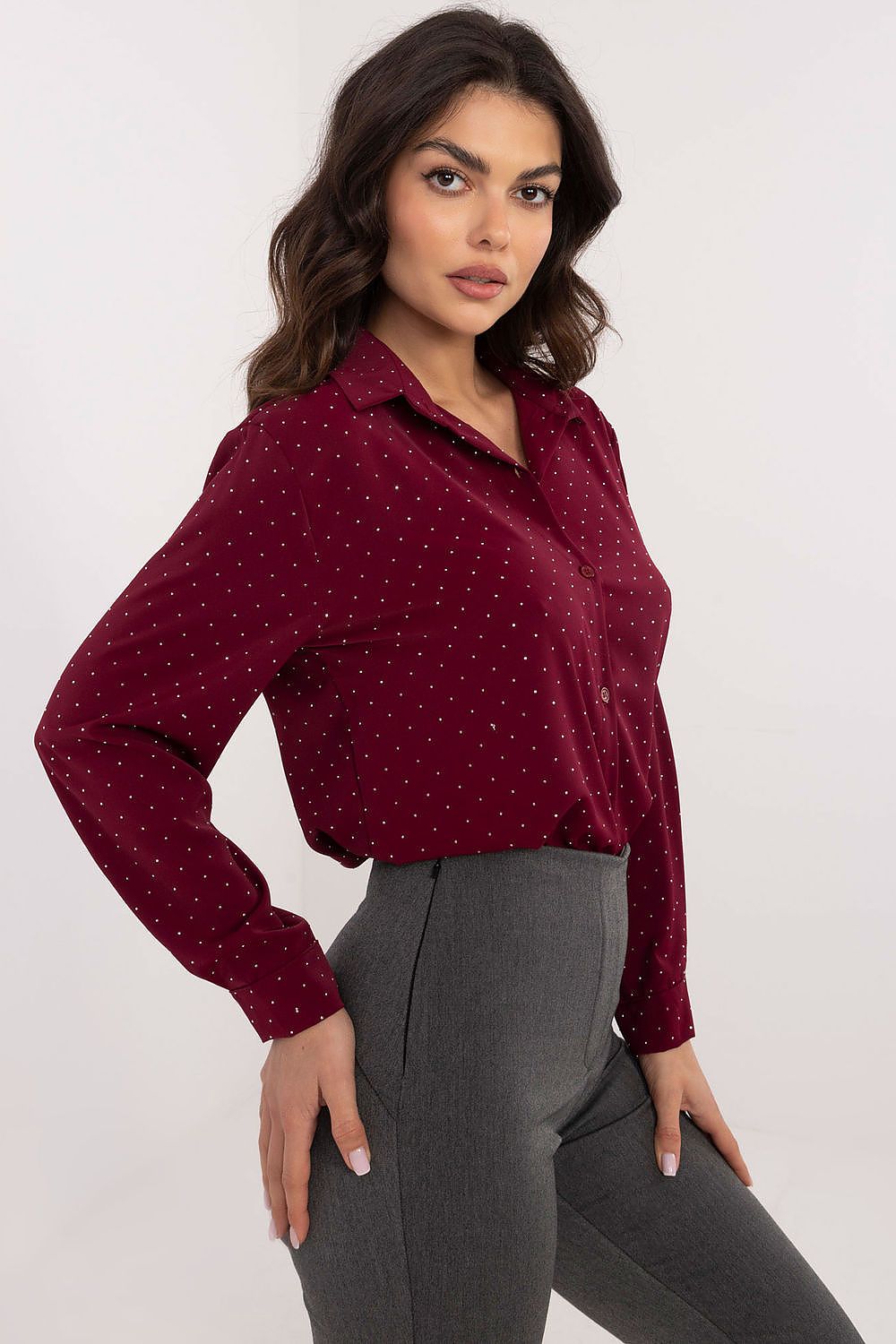  Chemise manche longue model 203310 Italy Moda 