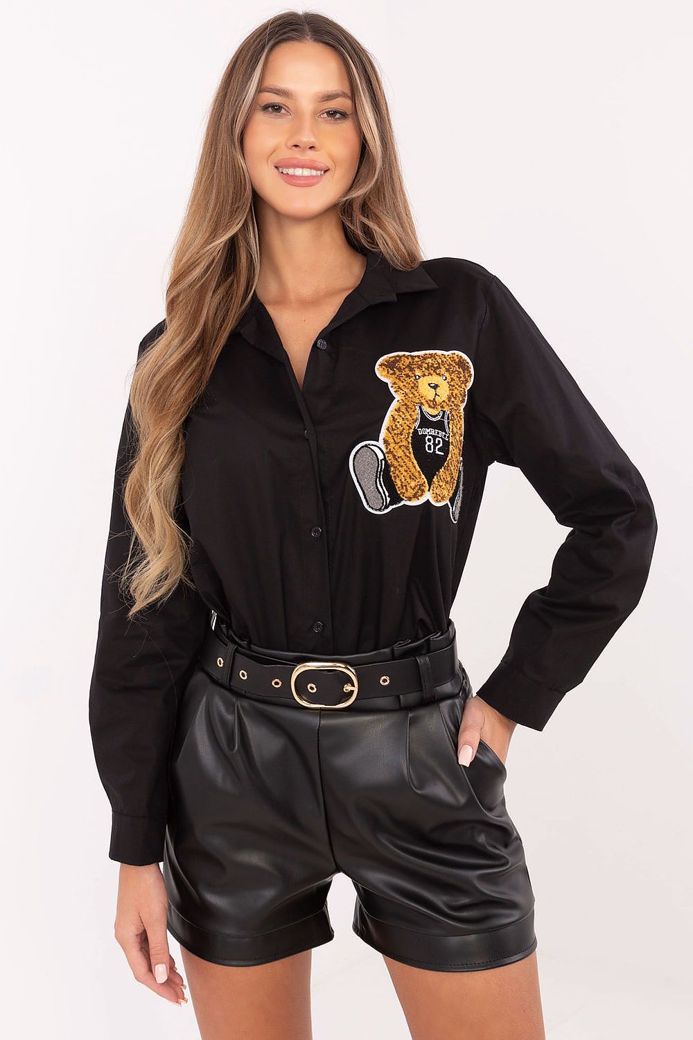  Chemise manche longue model 203935 Italy Moda 