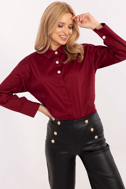  Chemise manche longue model 204366 Italy Moda 