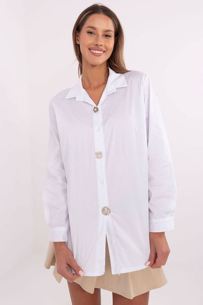  Chemise manche longue model 204395 Italy Moda 