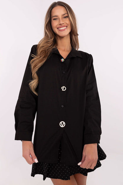  Chemise manche longue model 204396 Italy Moda 