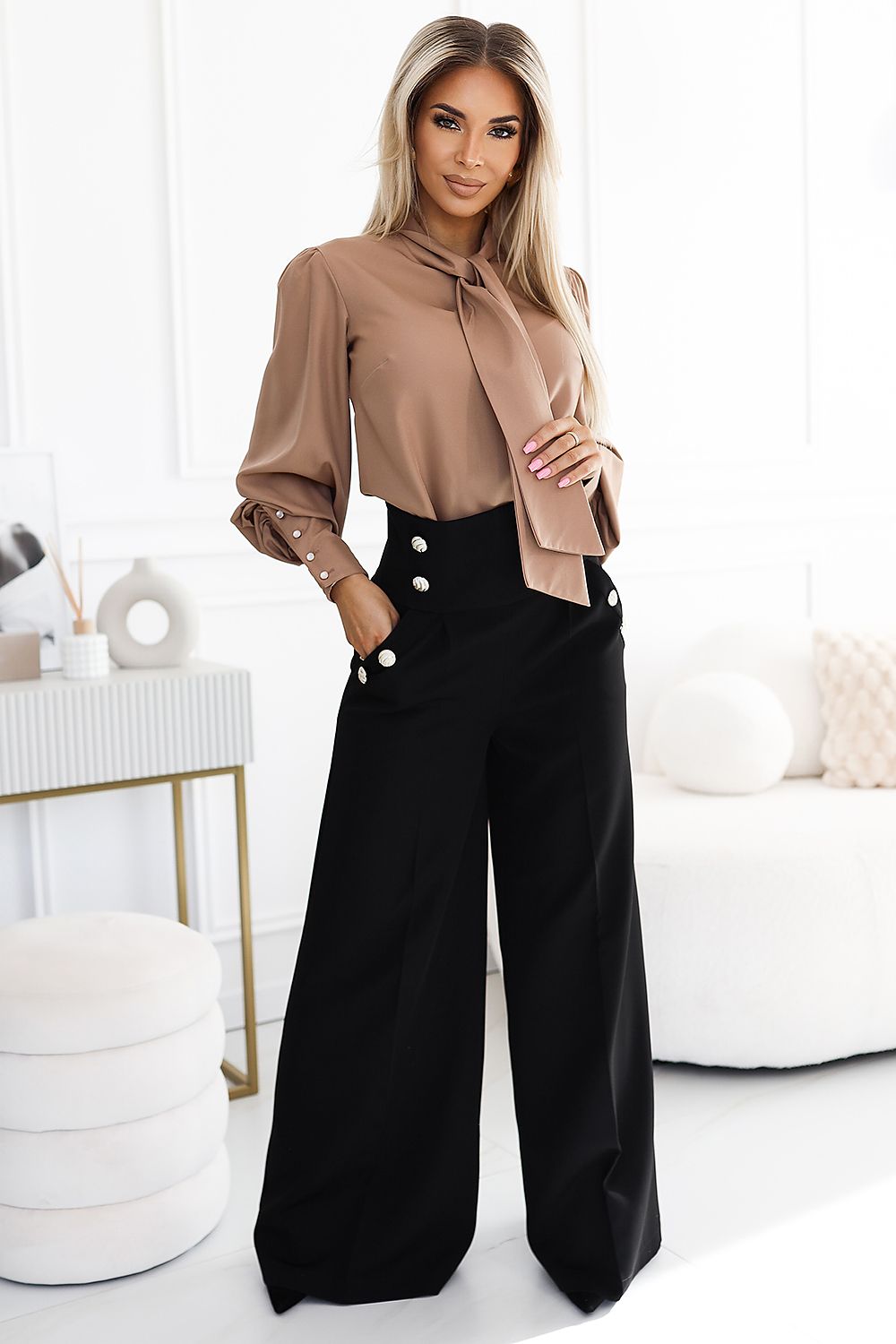  Pantalon long model 204444 Numoco 