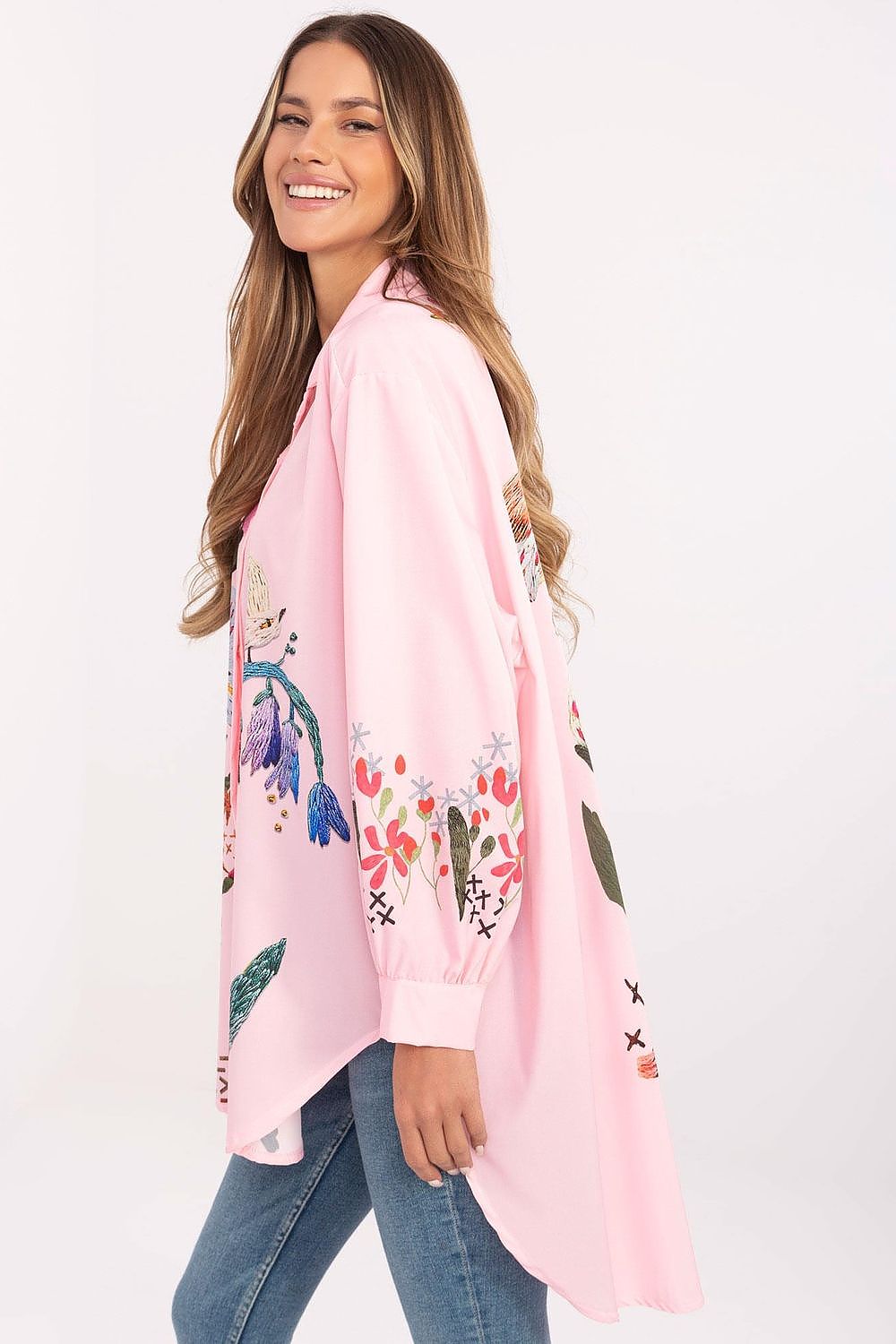  Chemise manche longue model 206733 Italy Moda 