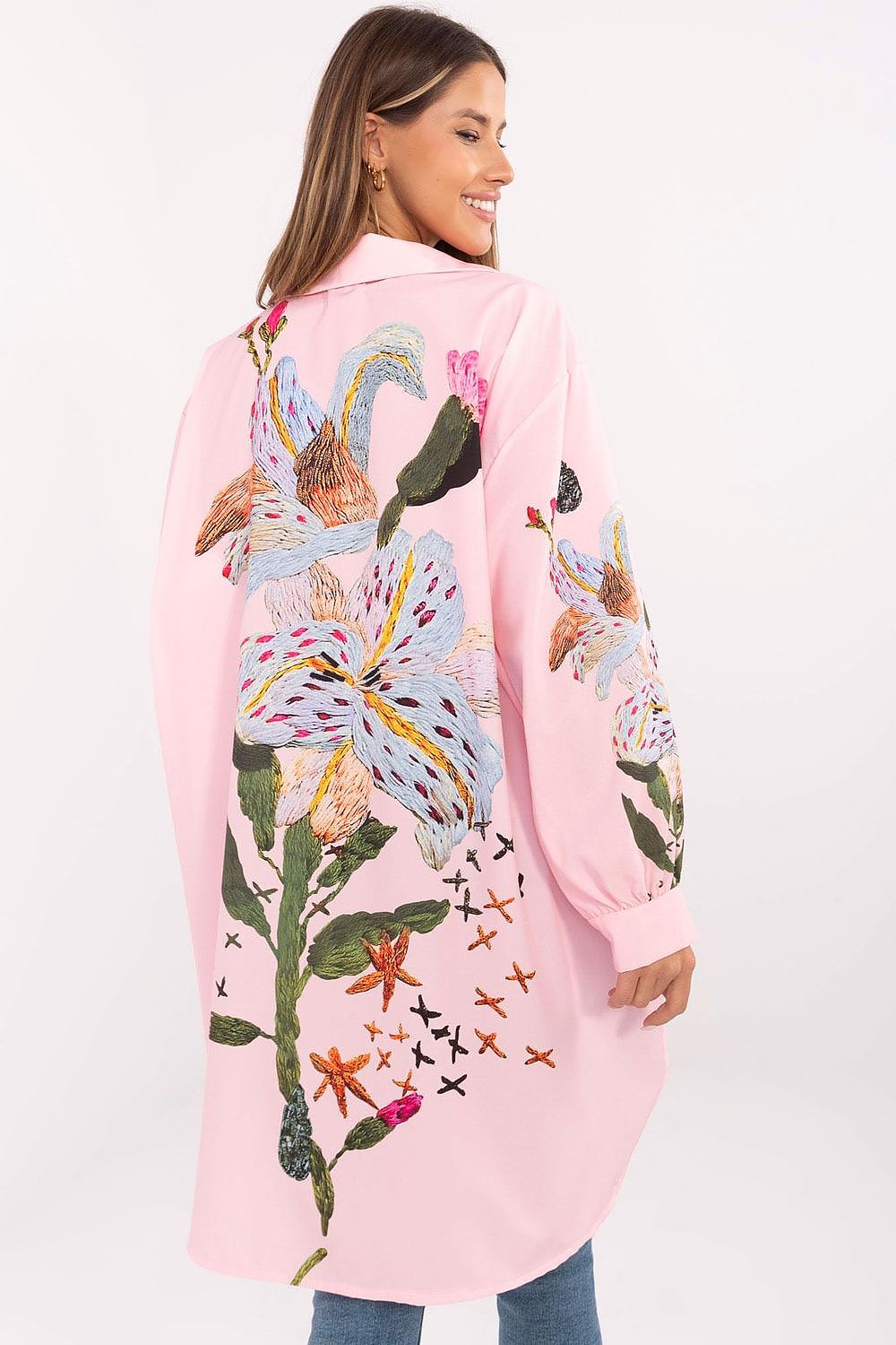  Chemise manche longue model 206733 Italy Moda 