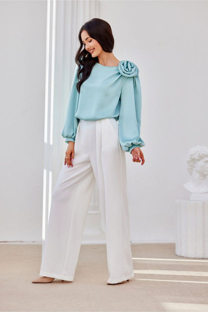  Pantalon femme model 206983 Roco Fashion 
