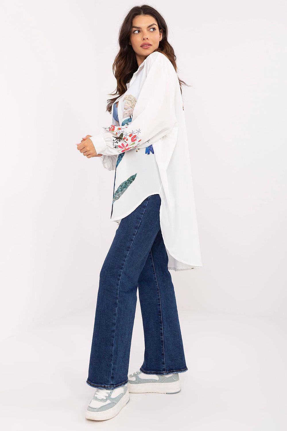  Chemise manche longue model 207603 Italy Moda 