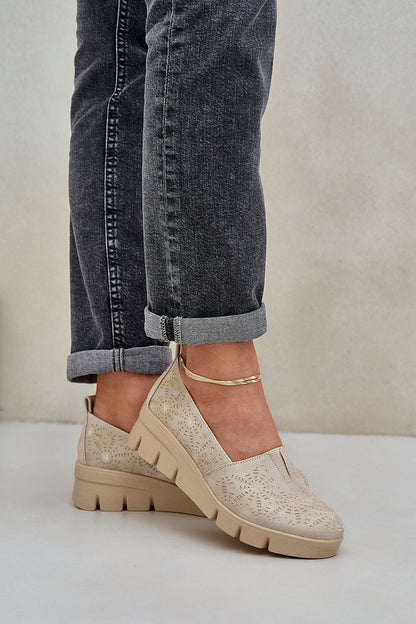  Chaussures basses &agrave; cothurnes model 208430 Step in style 