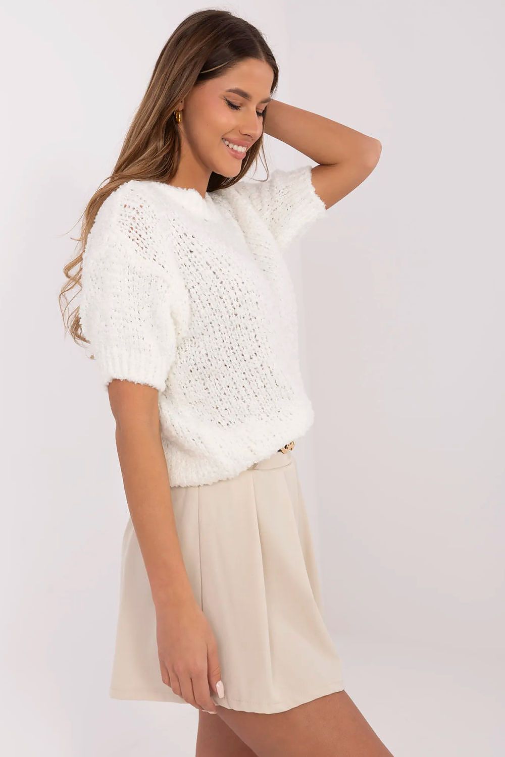  Pull à manches courtes model 209708 Italy Moda 