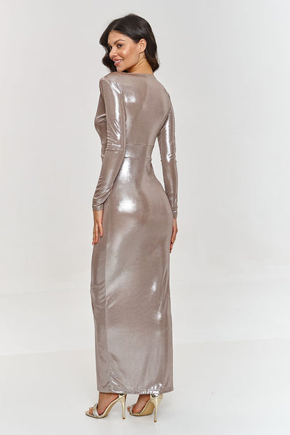  Robe longue model 209578 Makadamia 