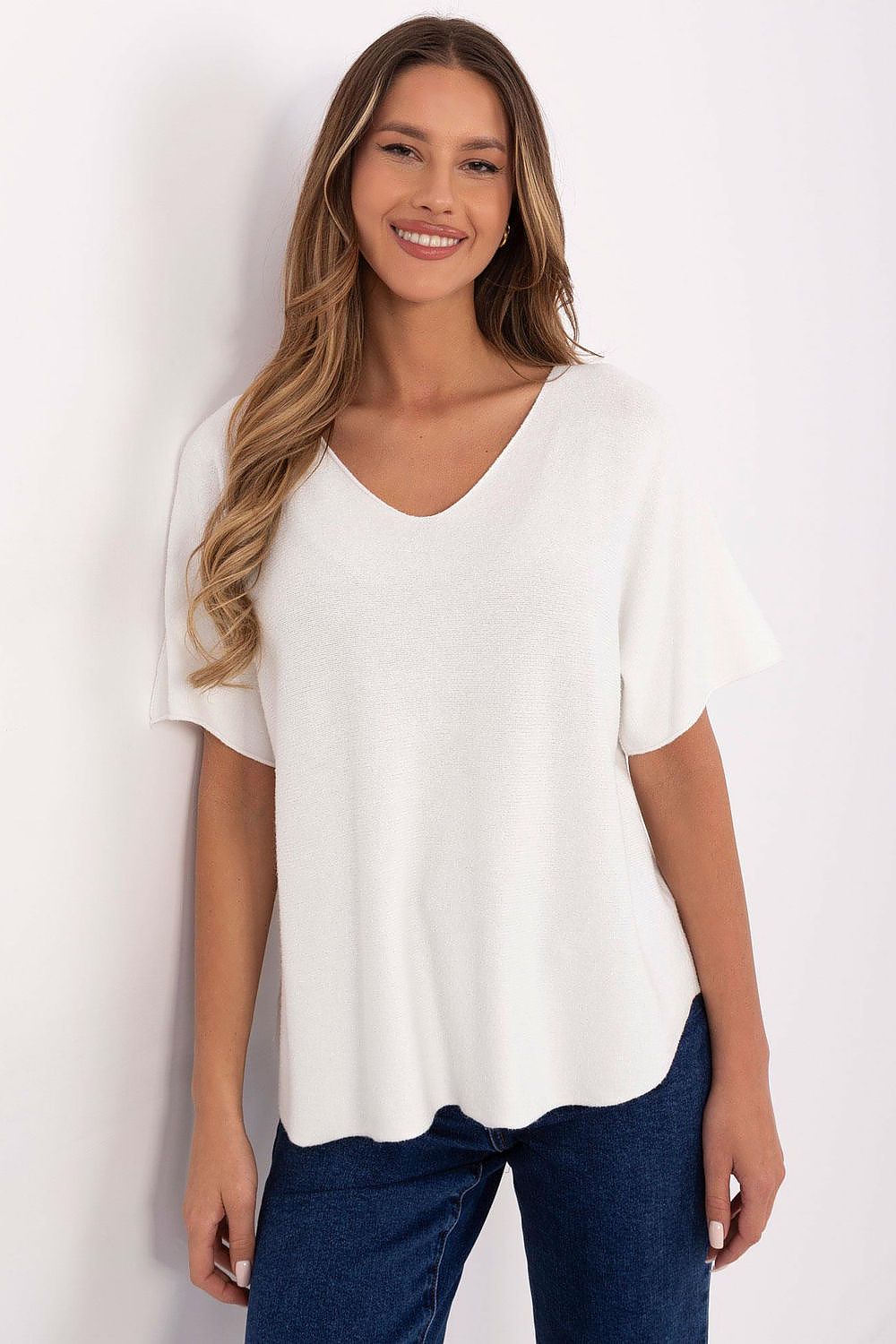  Pull à manches courtes model 209995 Italy Moda 