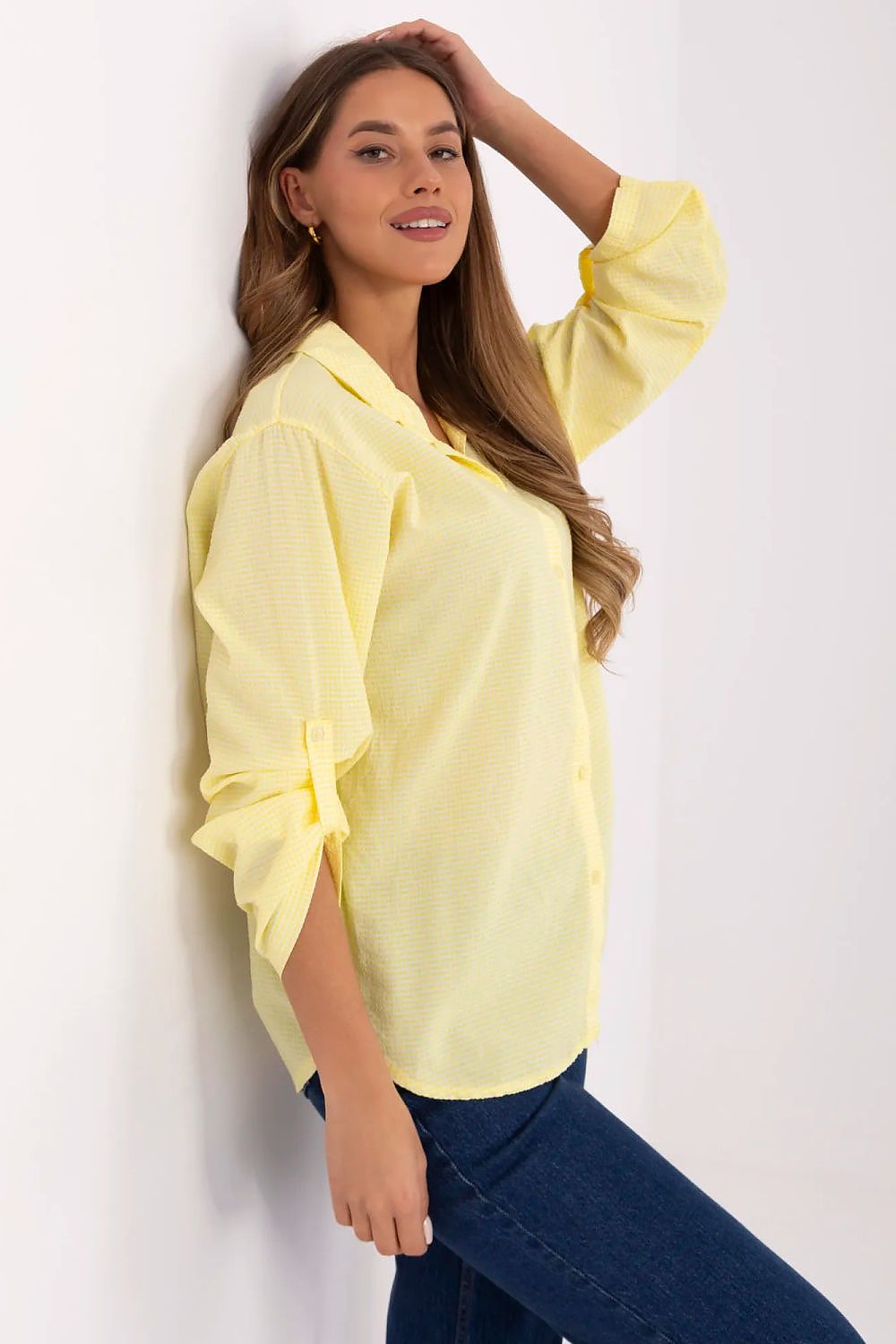  Chemise manche longue model 210005 Italy Moda 