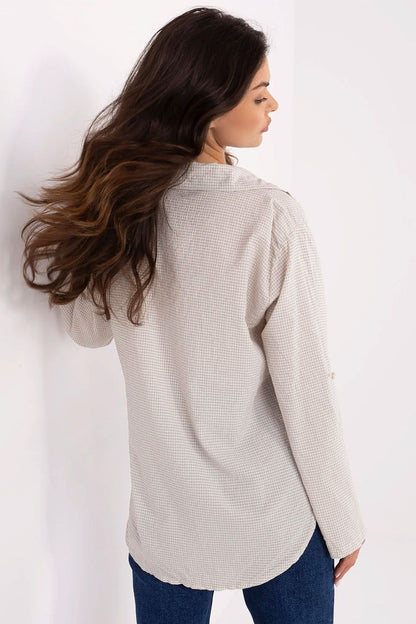  Chemise manche longue model 211444 Italy Moda 