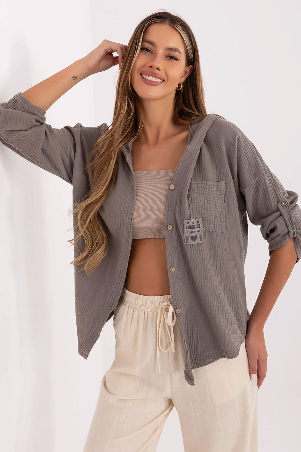  Chemise model 213248 Italy Moda 