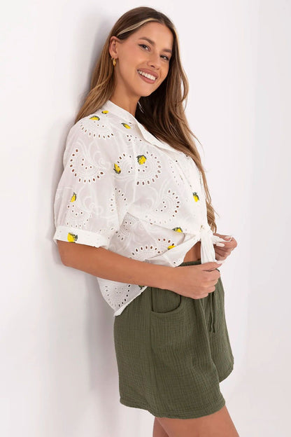  Chemise manche courte model 213781 Italy Moda 