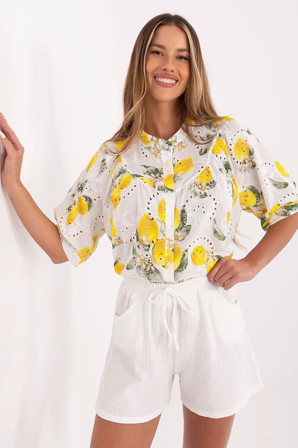  Chemise manche courte model 213782 Italy Moda 