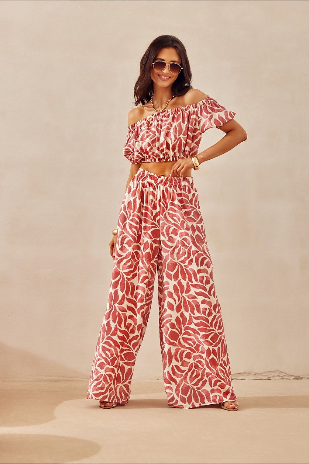  Pantalon femme model 214536 Roco Fashion 