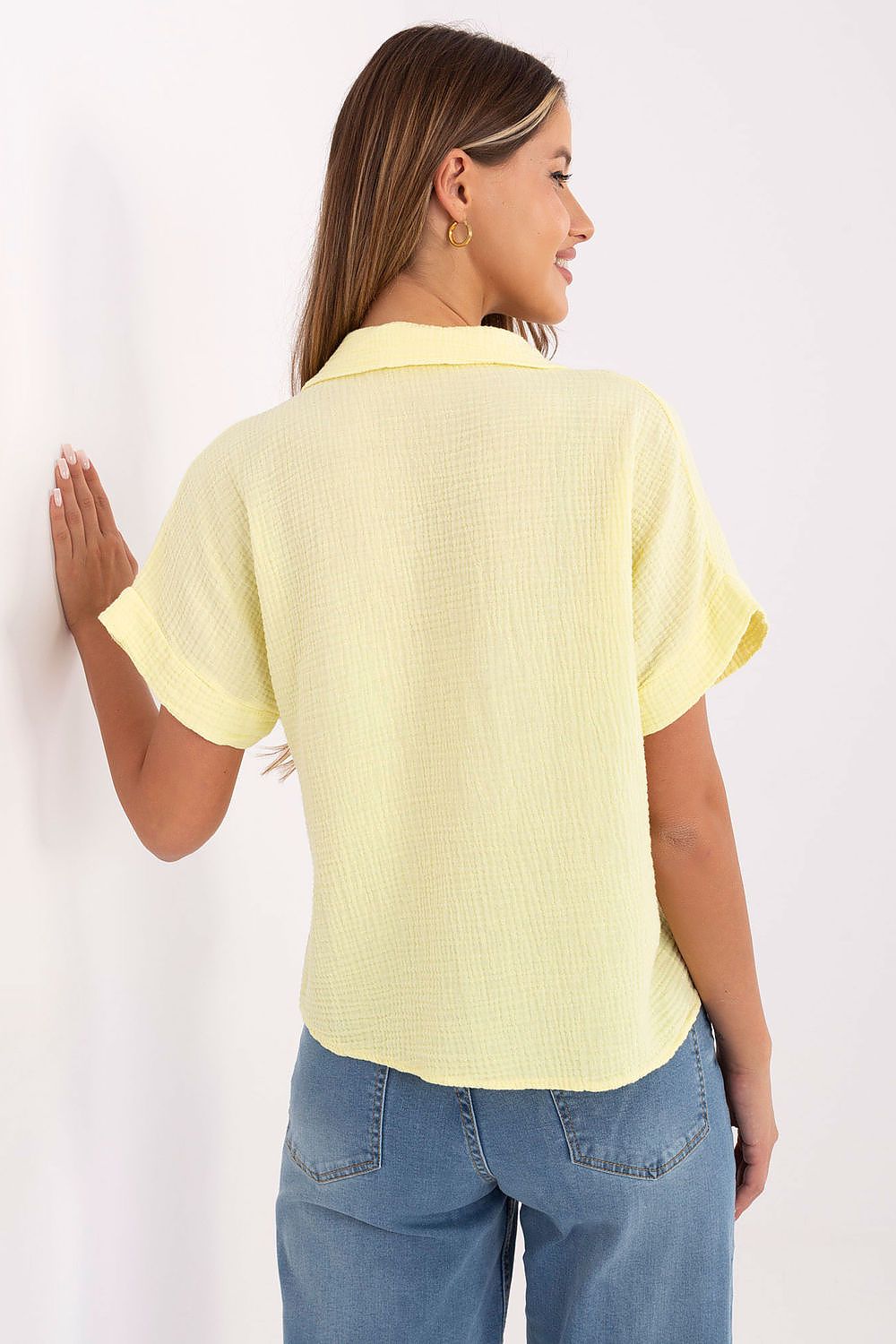  Chemise manche courte model 215929 Italy Moda 