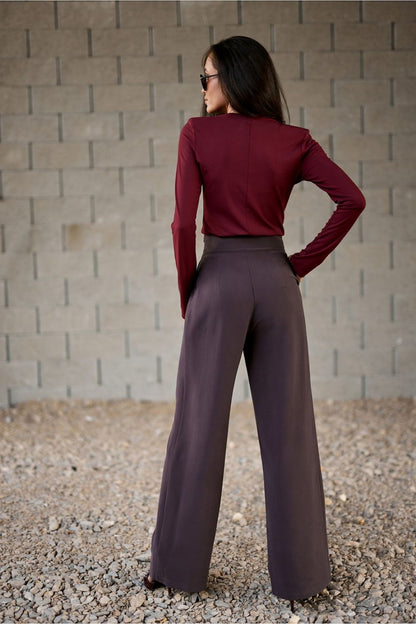  Pantalon femme model 216487 Roco Fashion 