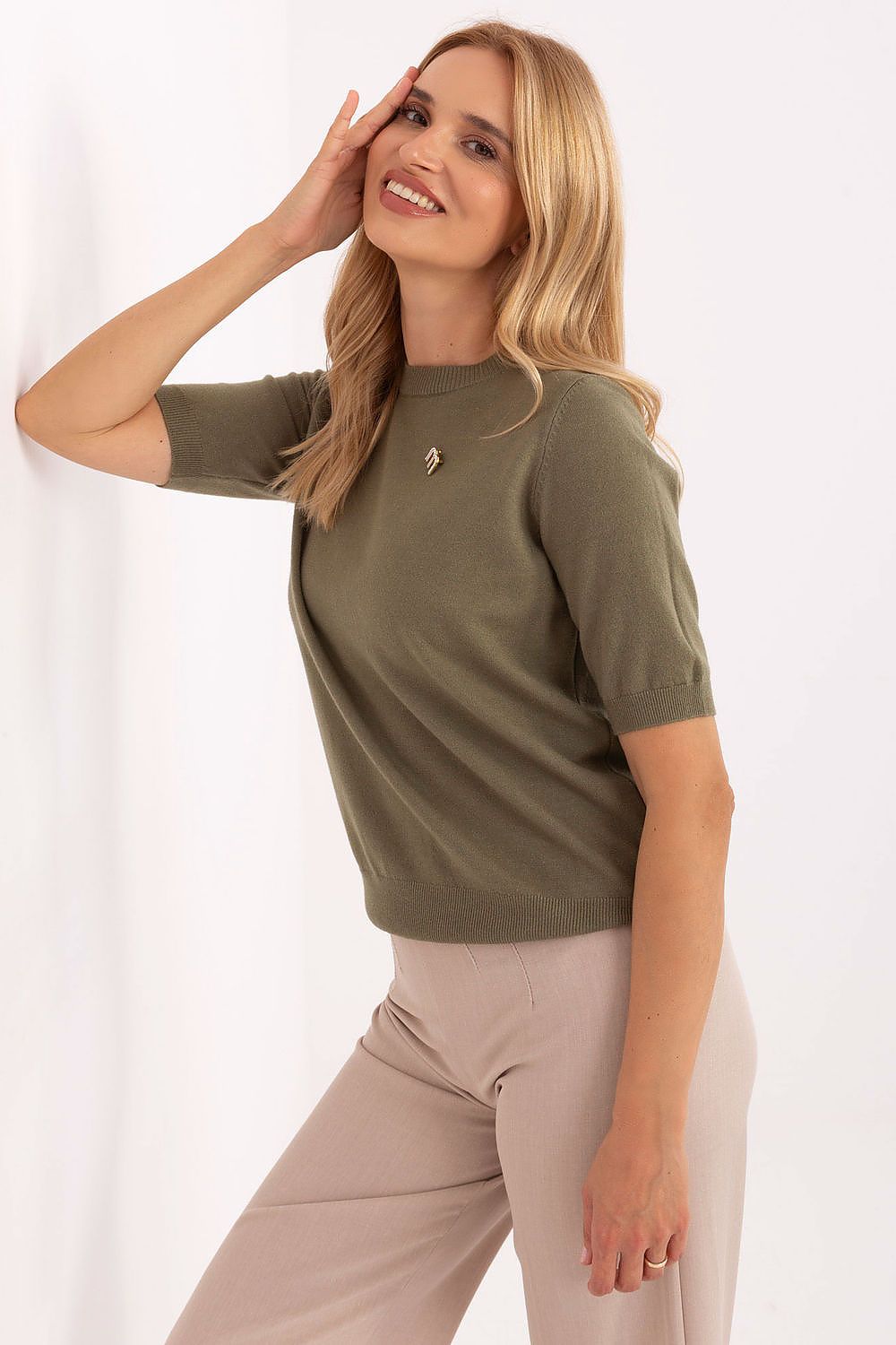  Pull à manches courtes model 216853 Factory Price 