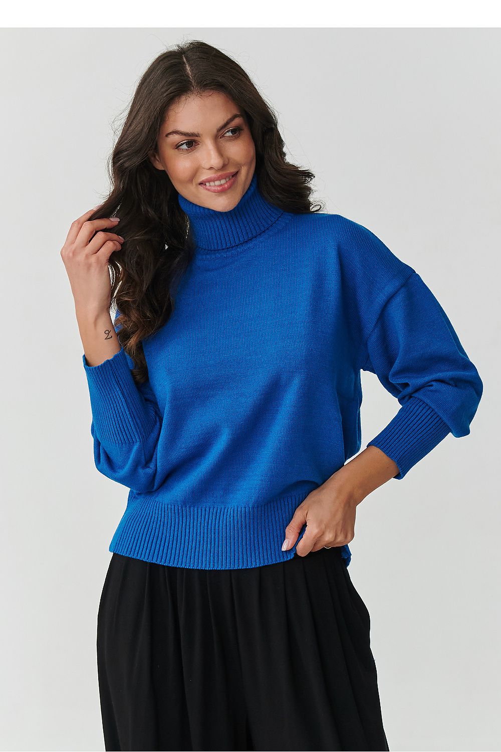 Col roulé model 217398 Makadamia 