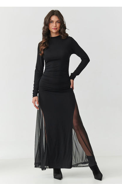  Robe longue model 218109 Makadamia 
