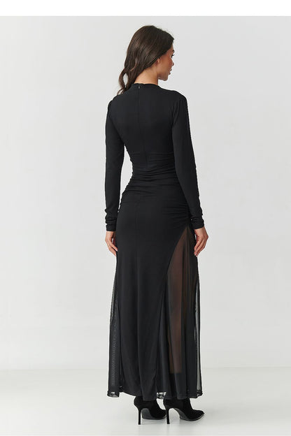  Robe longue model 218109 Makadamia 