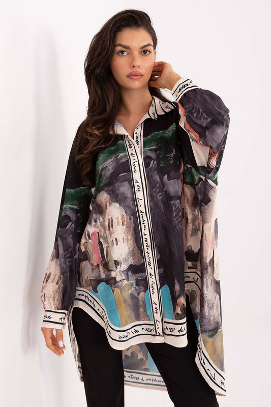  Chemise manche longue model 218397 Rue Paris 