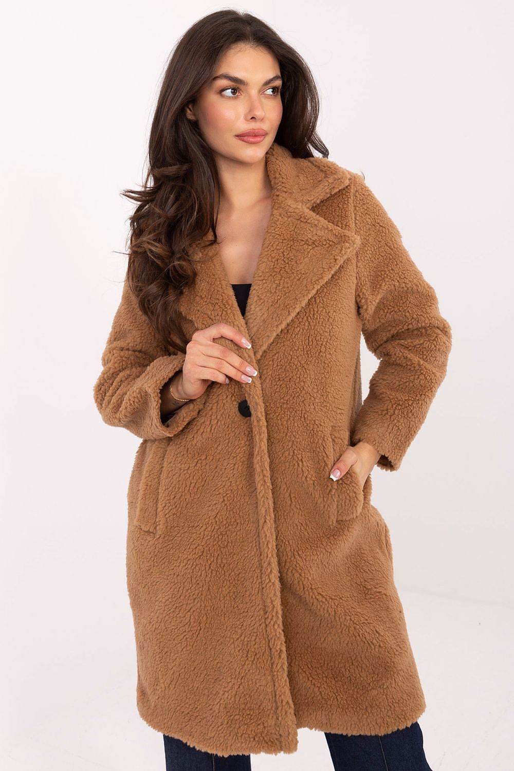  Manteau model 219976 Factory Price 