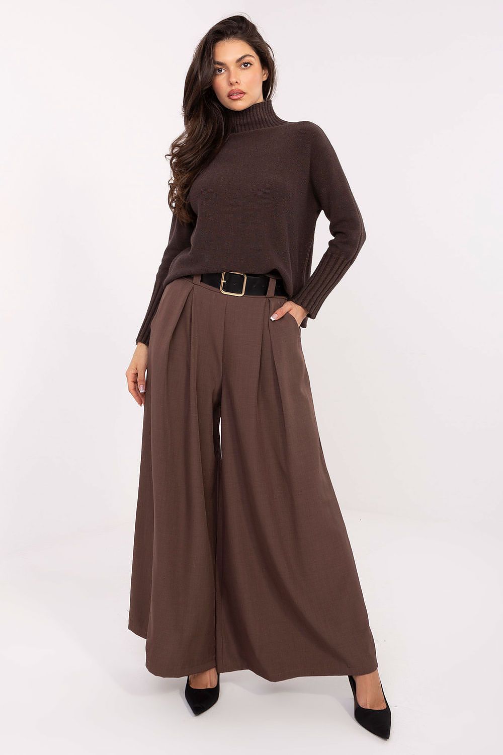  Pantalon femme model 220025 Italy Moda 