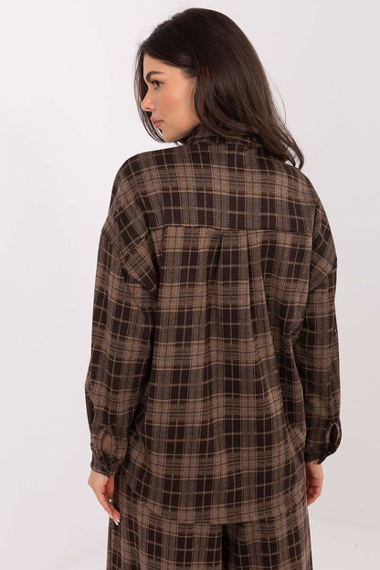  Chemise manche longue model 220040 Italy Moda 