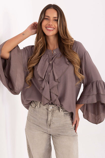 Chemise manche longue model 220227 Rue Paris 