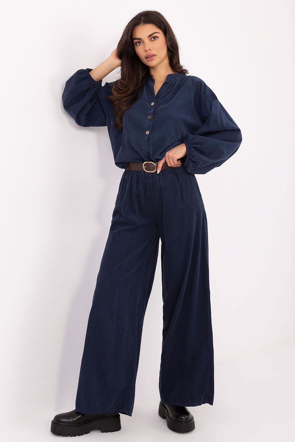  Pantalon femme model 220281 Italy Moda 