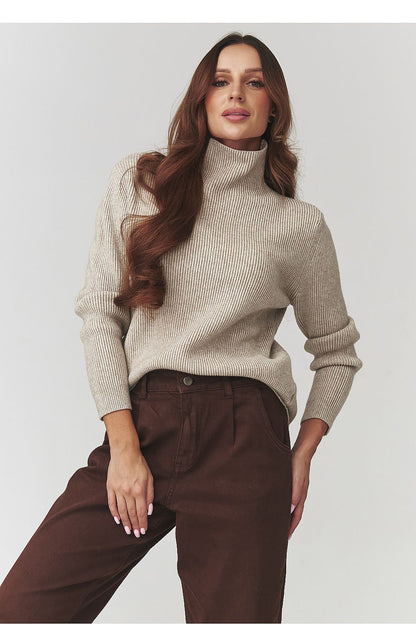  Col roulé model 220775 Makadamia 